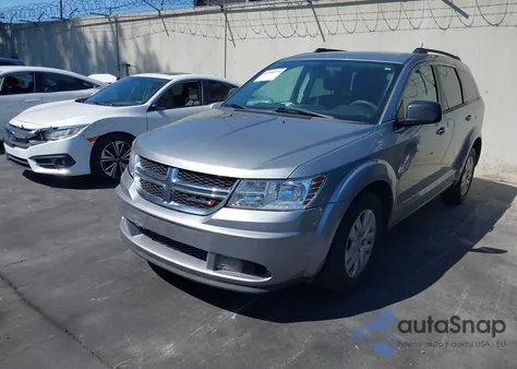 2019 Dodge Journey Se из США, поврежденный, VIN 3C4PDCAB0KT856554